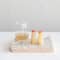 Hello Honey® 3" Marbled Orange Top Salt & Pepper Shaker Set
